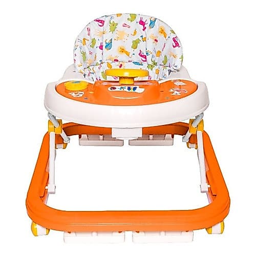 Andador Infantil Laranja Musical Styll Baby Didatico com selo do inmetro