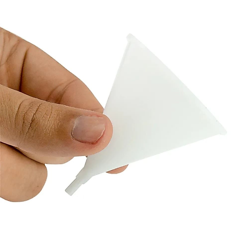 Mini Funil Para Decanter de Perfume - COM BICO FINO E BICO LARGO - UNIDADE