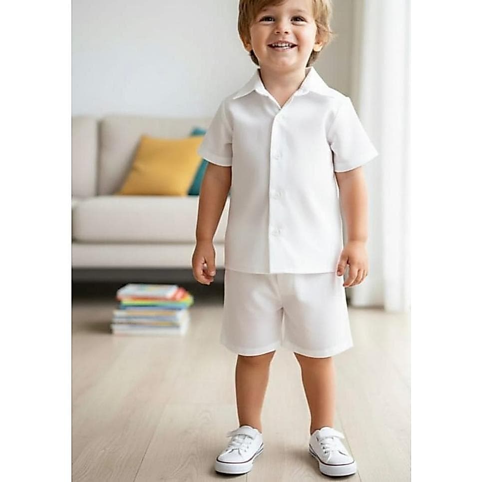 Camisa e bermuda, Conjunto mauricinho para menino