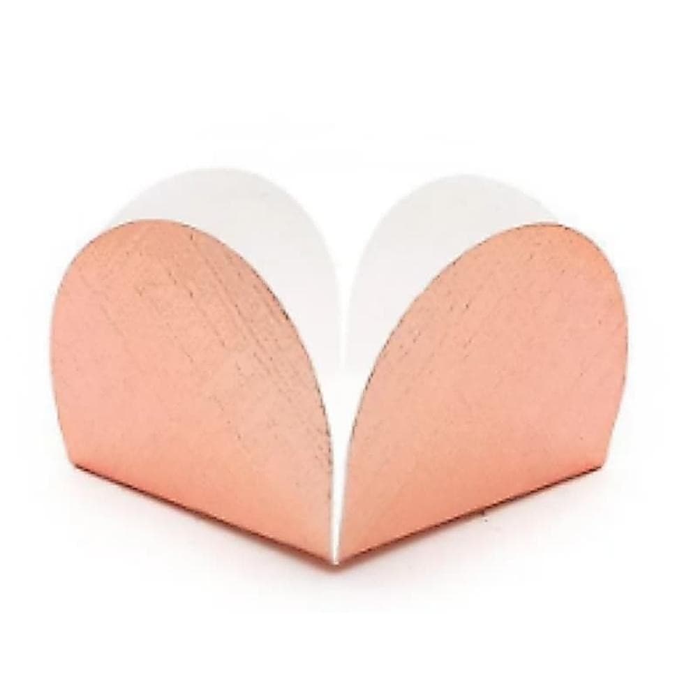 Forma Doce 4 Pétalas N6 Rose Gold Com 50 Plac