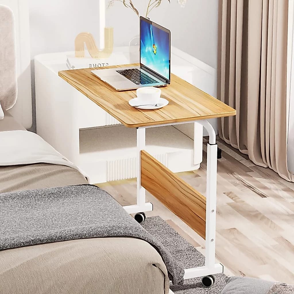 haosin Mesa Mutiuso Mesinha Notebook Com Altura Regulavel e Rodinhas Tablet Cama Sofá Ajustavel