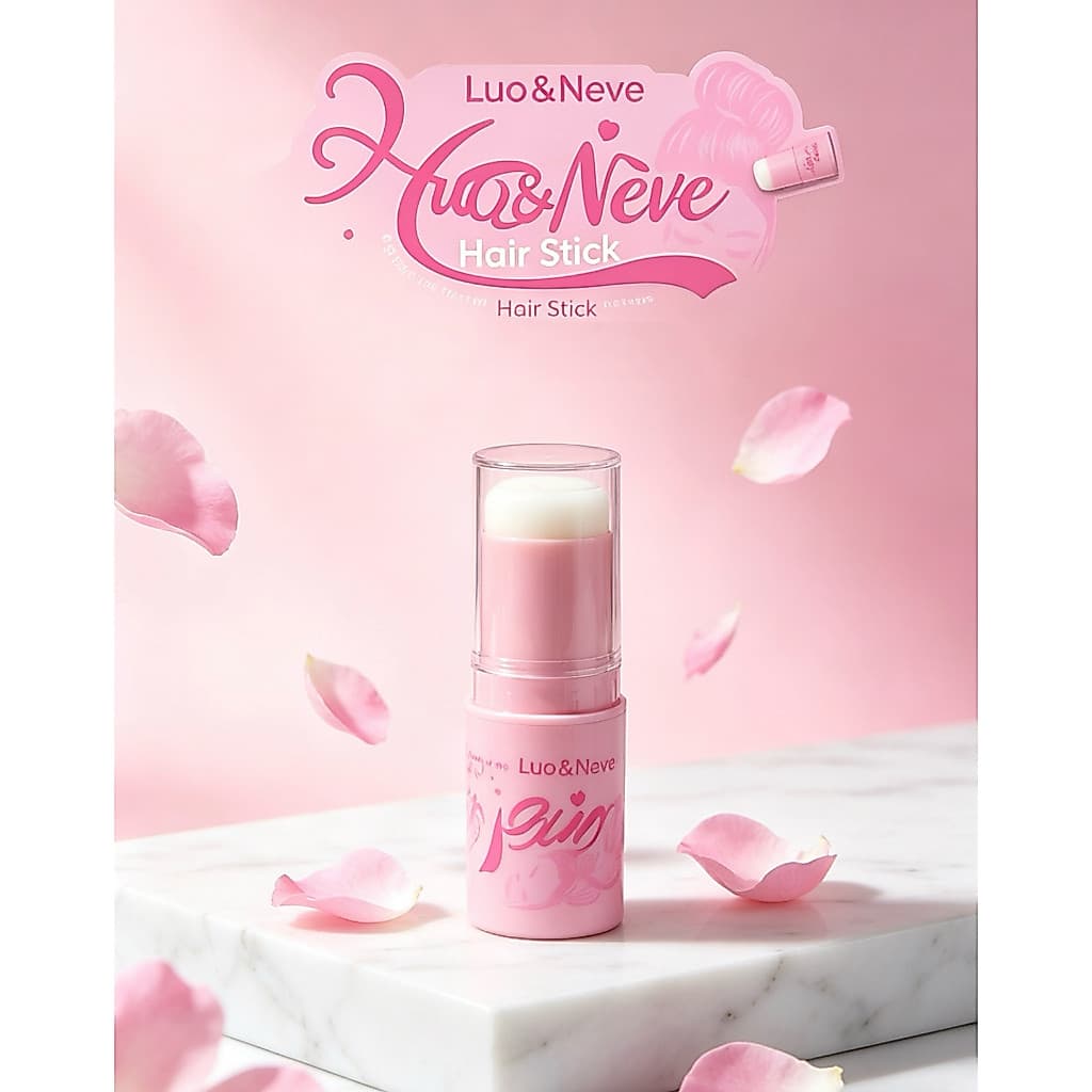 Bastão de Cera Capilar 20g Grande 💖 Anti Frizz, Modela Baby Hair | Lua e Neve
