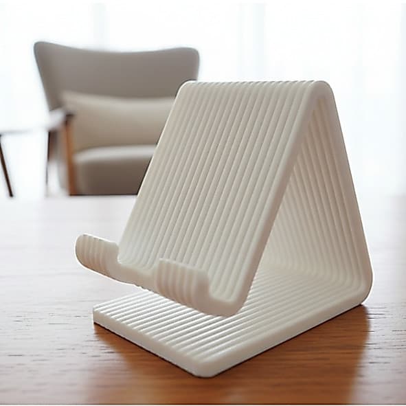 Suporte para Celular de Mesa Geométrico