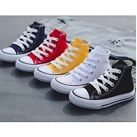 Tenis Cano Alto Botinha All in Star Infantil Menina Menino