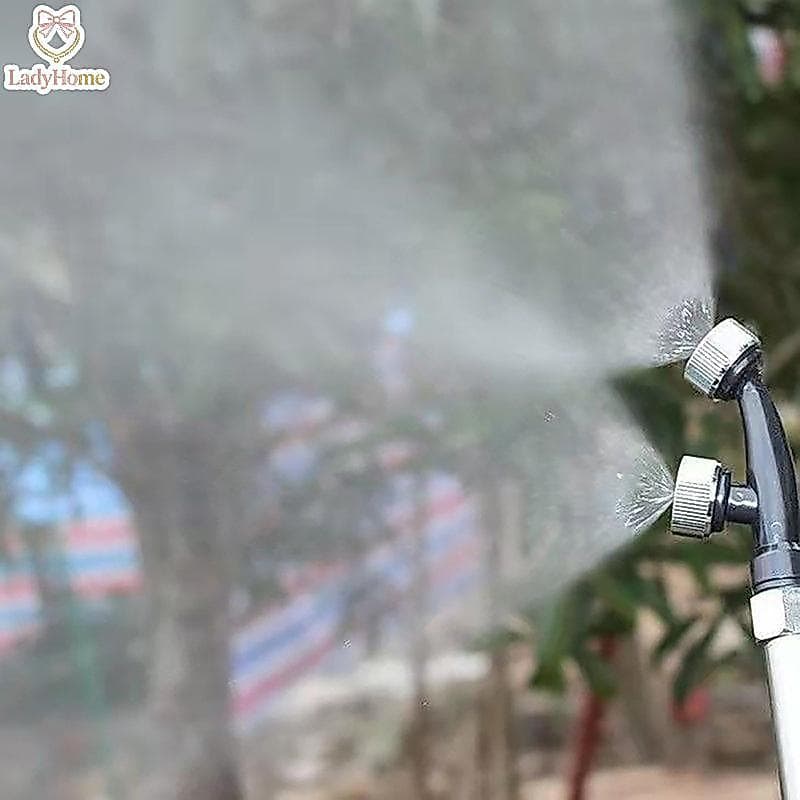 Bocal De Névoa LADYH er 1/2/3 Furos Cabeça De Aspersão Em Forma De Ventilador De Alta Pressão Para Irrigação De Jardim A