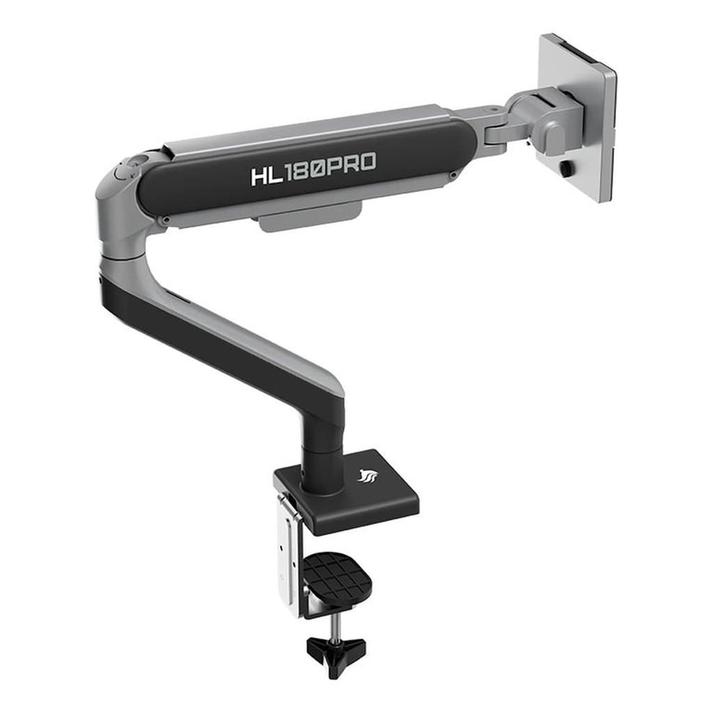 Suporte Articulado de Mesa para Monitor 17 a 49 Polegadas PICHAU HL180 Pro PCH-HL180PRO-BP01 Preto