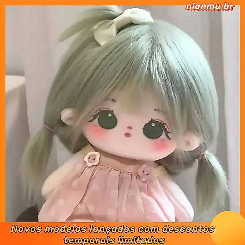 Boneca de algodão 20cm, boneca intercambiável de alto valor, boneca fofa para namorada, aniversário, Tanabata, presente