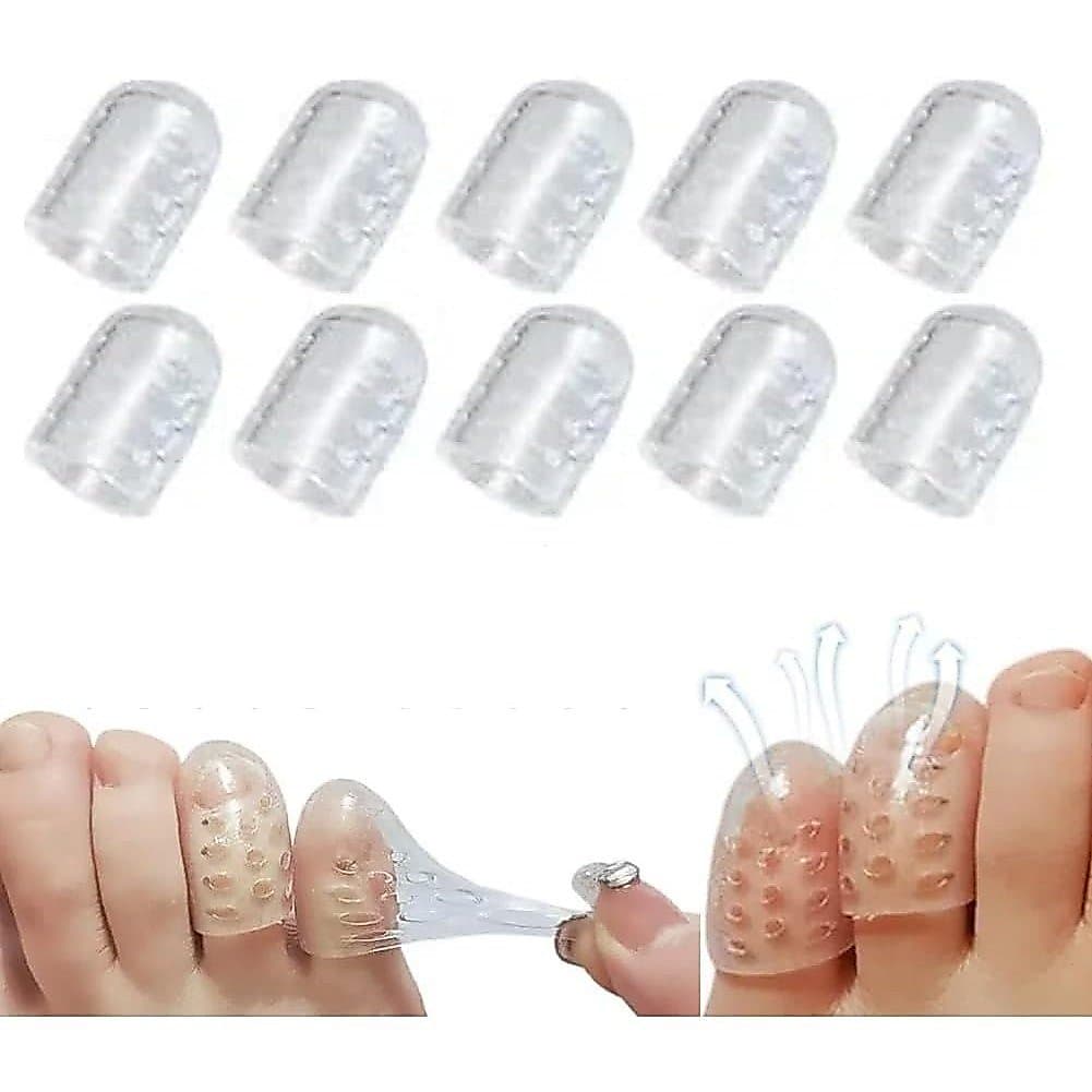 Protetor de dedo de silicone antifricção, protetor de dedo em gel, protetor de dedo respirável, manga de silicone QPRR