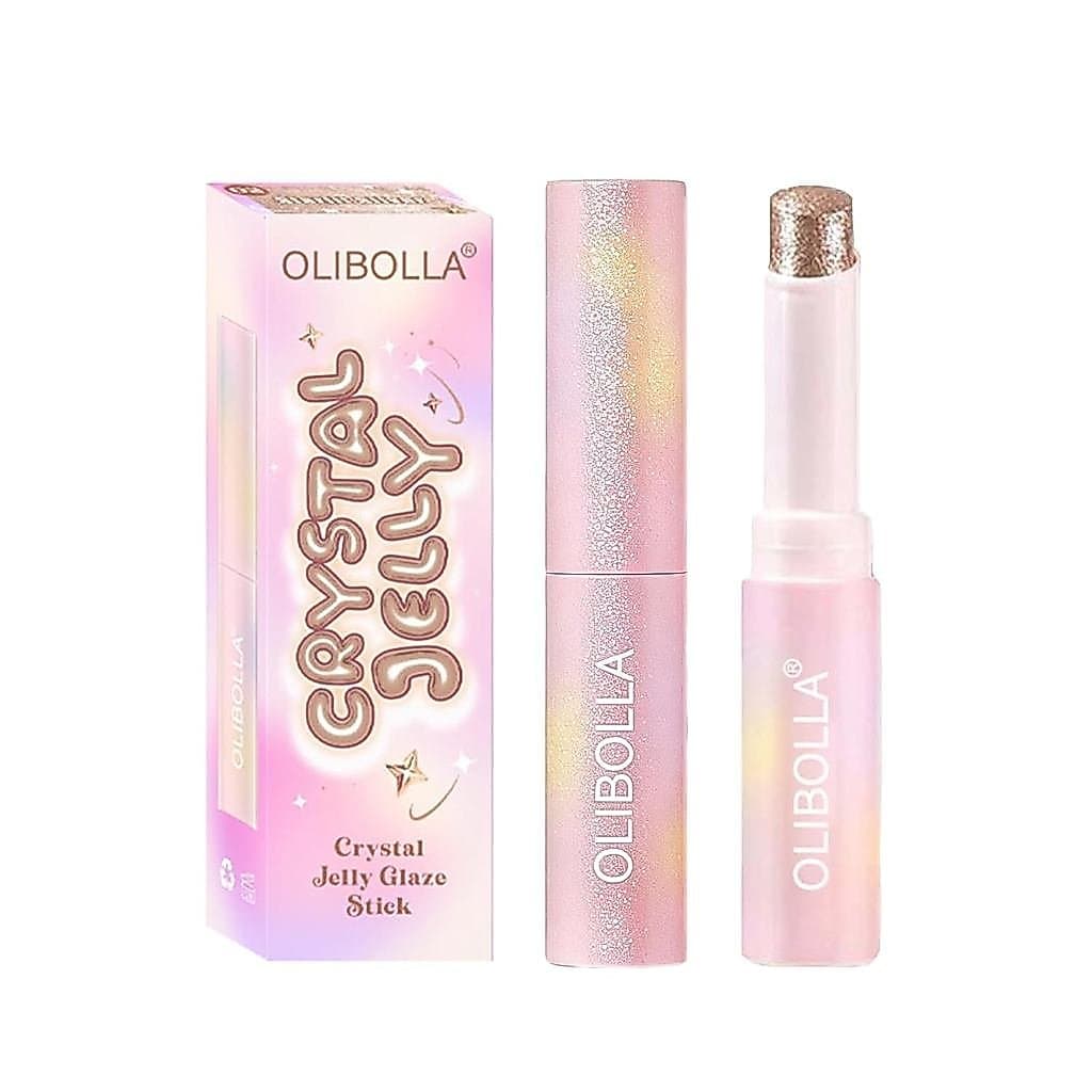 Bastão de Sombra - Sombra em Creme com Brilho Metálico para Olhos e Rosto, à prova d'água, à prova de borrões, de longa