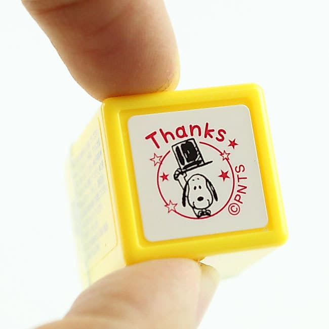 Japão japão KODOMO NO KAO Mini carimbo embebido ins estilo amendoim cão Snoopy manual carimbo