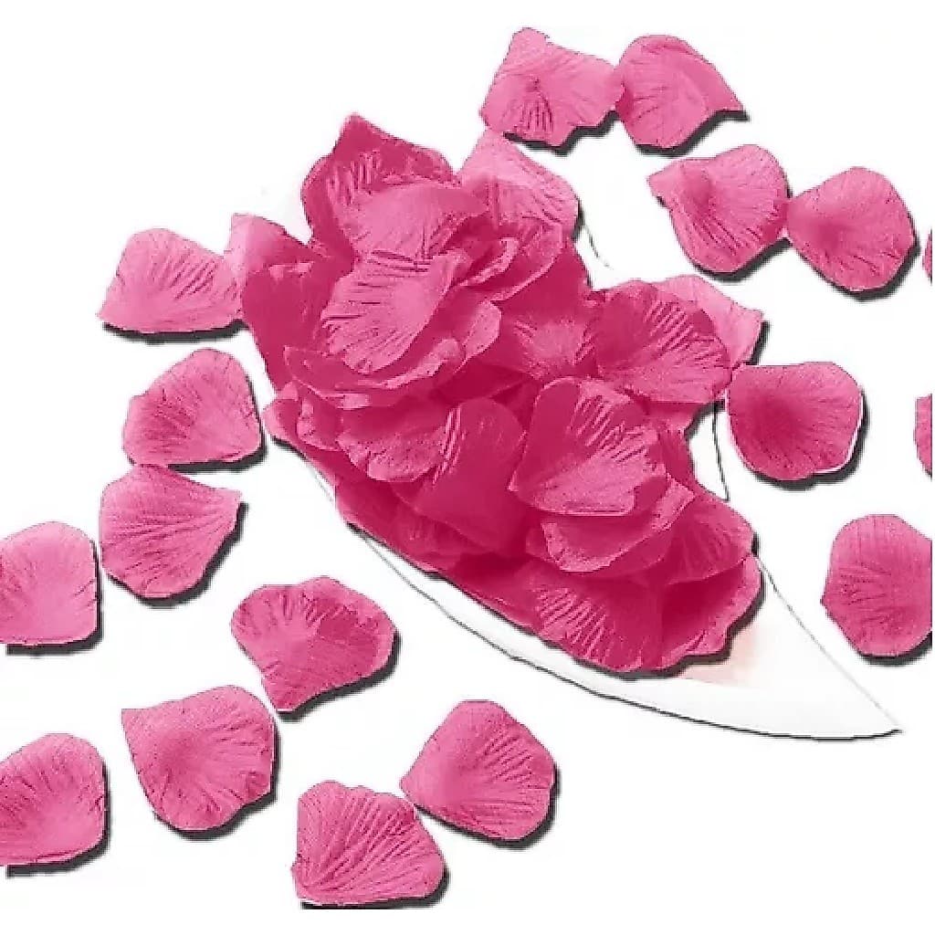Kit 100, 300, 500, 700 ou 900 Pétalas de Rosas Artificiais na Cor Pink.