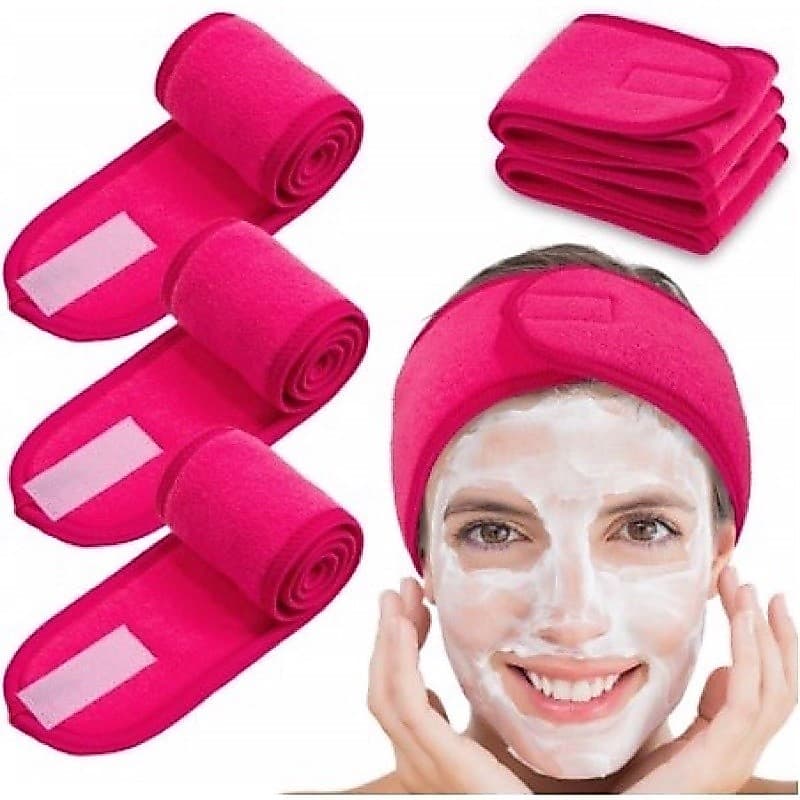 Faixa Tiara Para Cabelo com Estética Para Limpeza/ Maquiagem /Skin Care