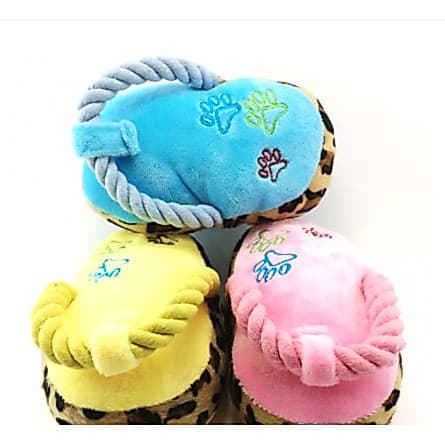 Pelúcia Chinelo C/ Apito Para cães gatos