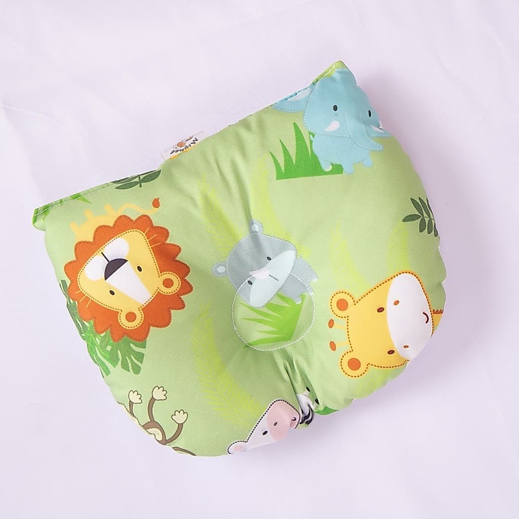 Almofada/Travesseiro anatômico para bebê/ safari/ várias cores e estampas