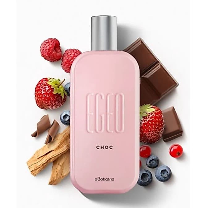 Egeo Choc Colônia 90ml Oboticario Fragrância Floriental Gourmand.