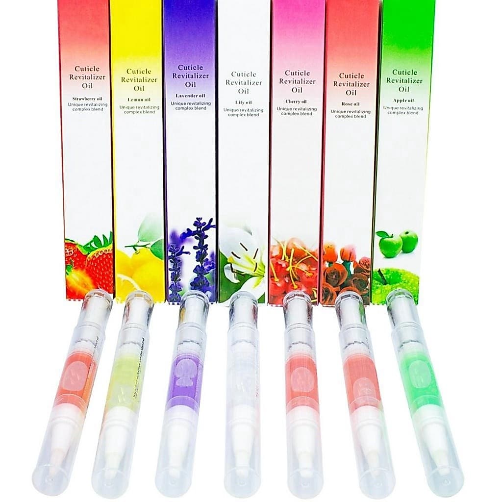 Kit 5 Canetas Óleo Hidratante De Cutícula Revitalizador com Fragrância