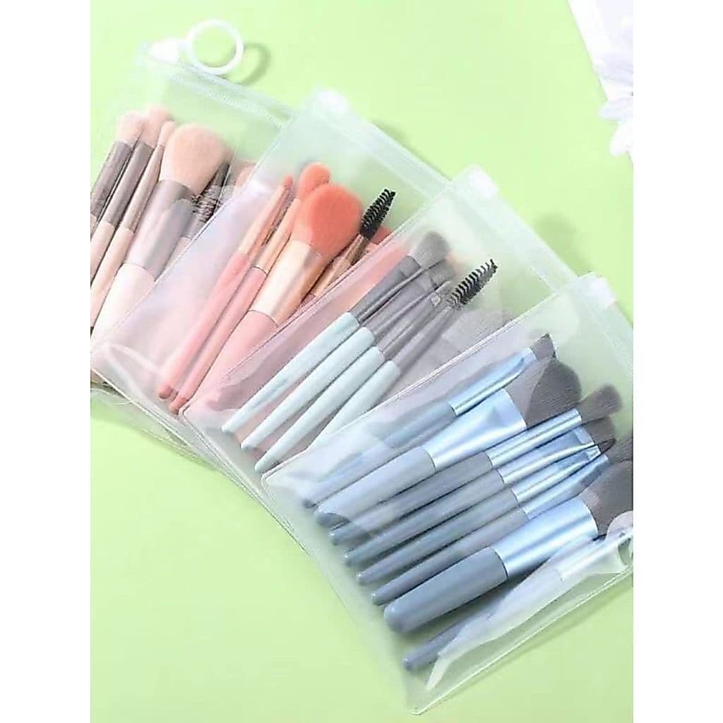 12 Kits de 8 mini Conjunto De Pincéis De Maquiagem
