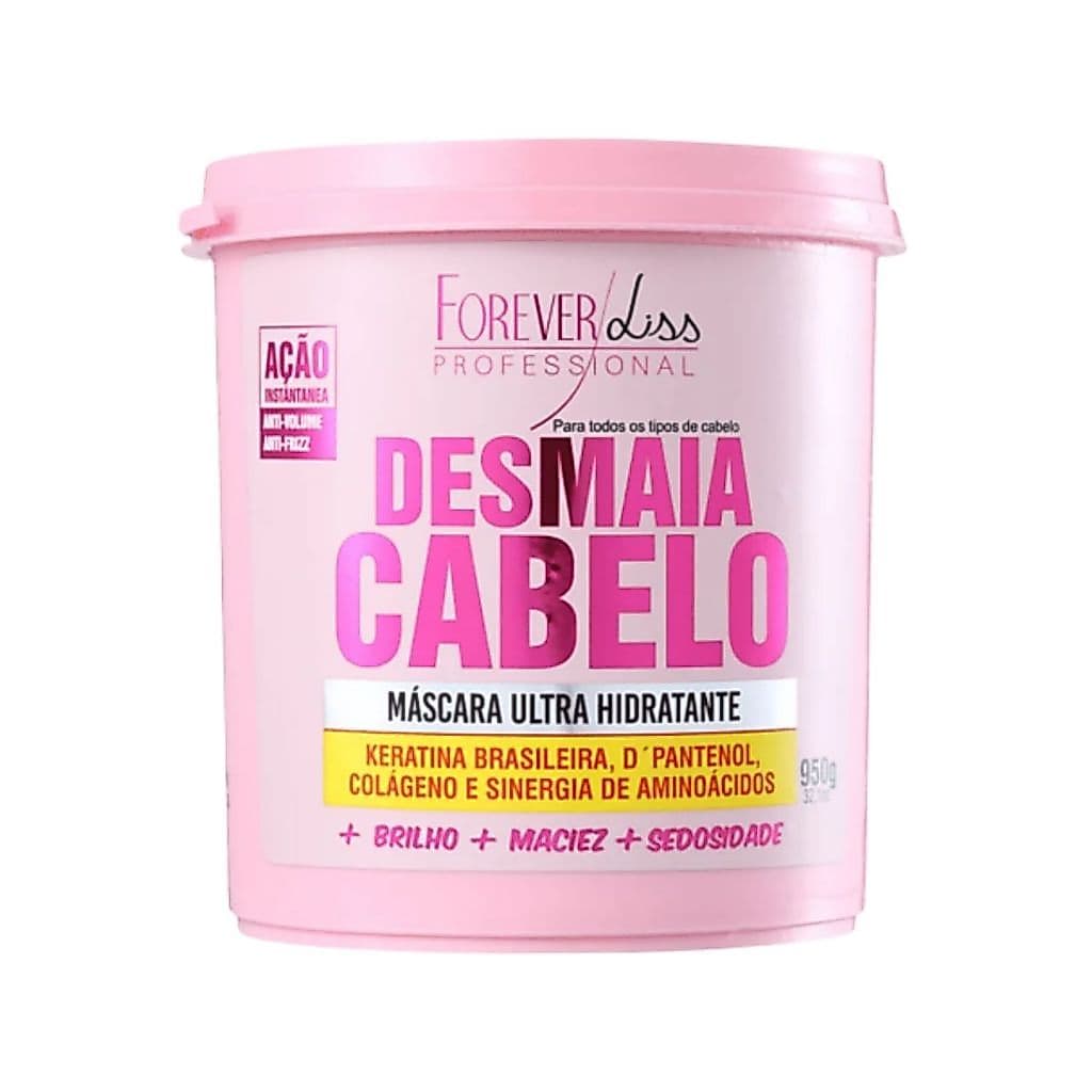 Forever Liss Desmaia Cabelo Máscara Ultra Hidratante 950g