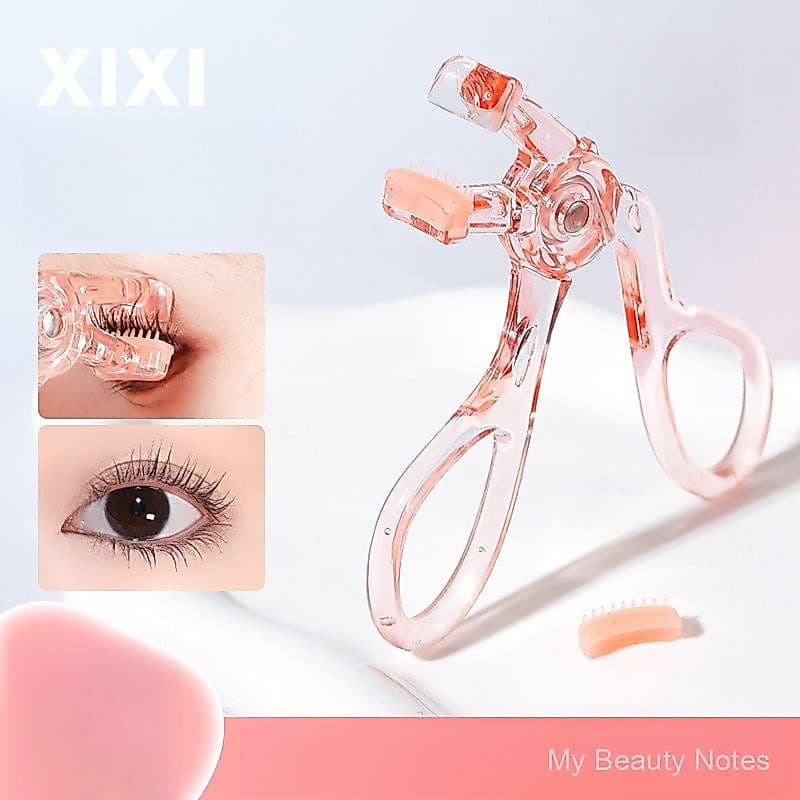 XIXI Pente de Cílios Curling, Curvador de Cílios com Grande Ângulo, Curl Natural, Estilo Duradouro, Ferramenta de Cílios