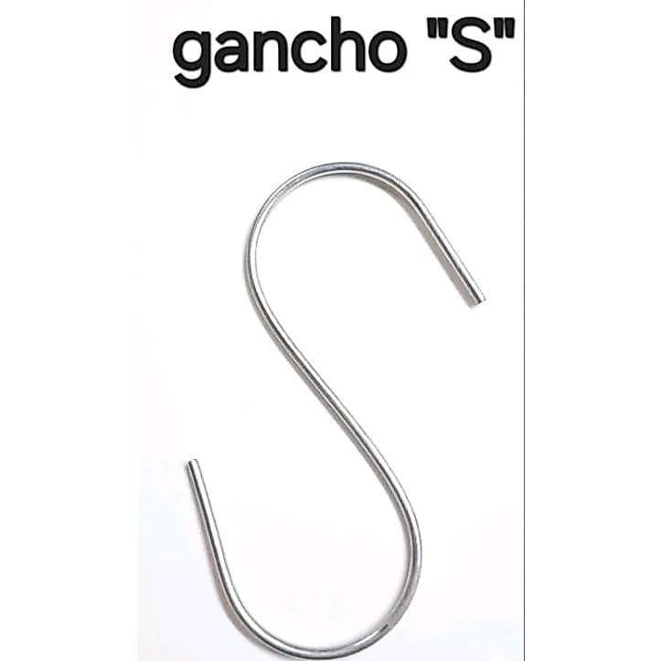 10 gancho grande galvanizado