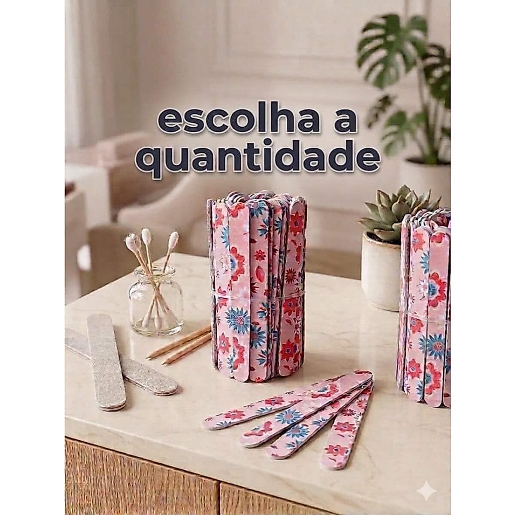 Lixa Mini Tradicional Estampada 100-180 - Pura Arte Floral