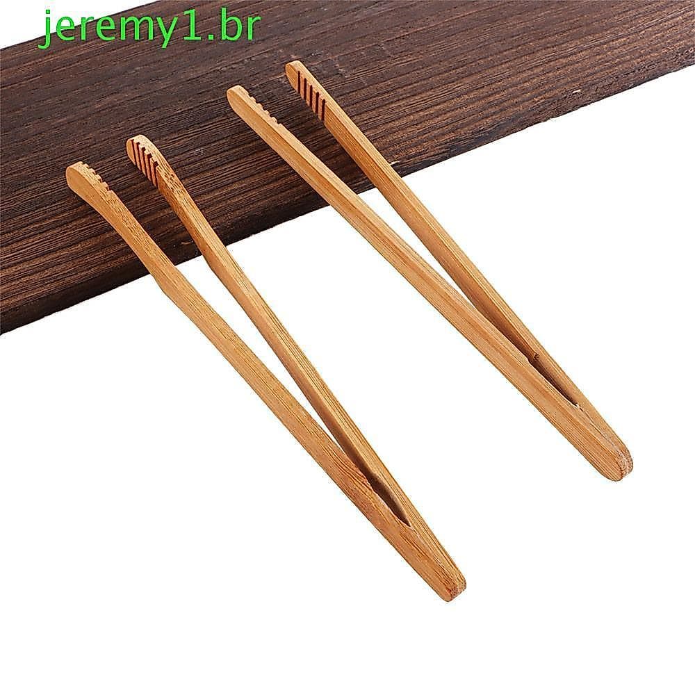 JEREMY1 Pinças Para Alimentos Frutas Cozinha Muffin De Bambu Cozinhar Bacon Torrada Clipe