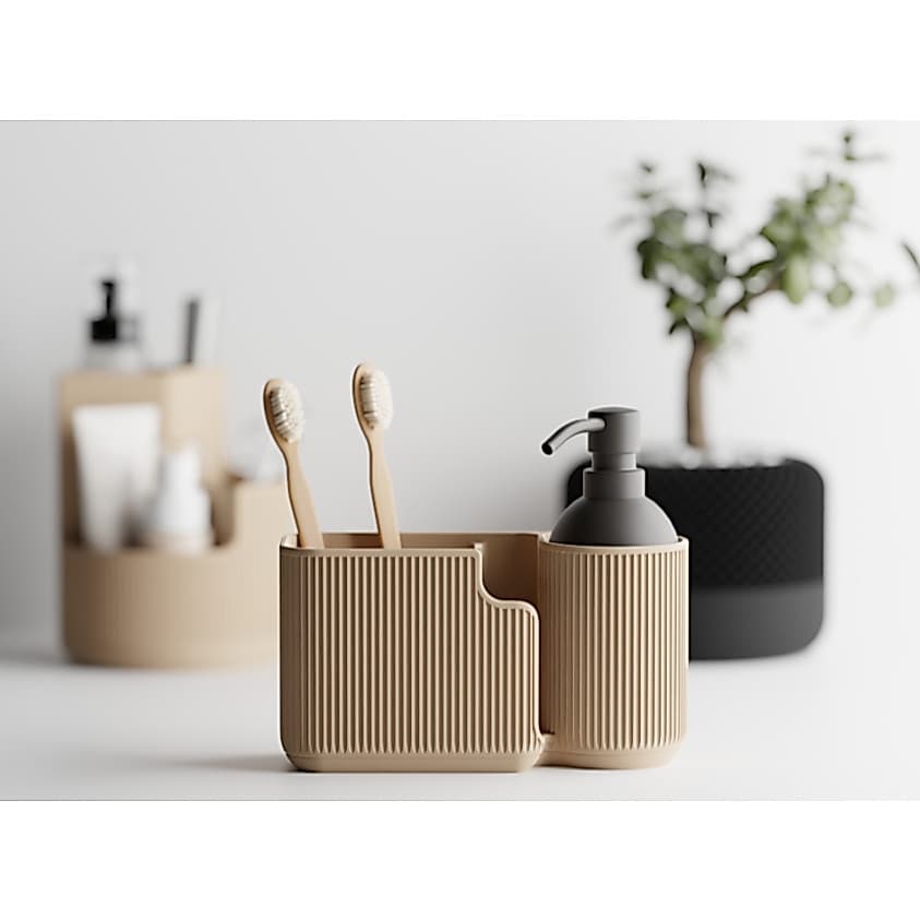 Organizador Elegante para Banheiro – Moderno, Funcional e Sofisticado