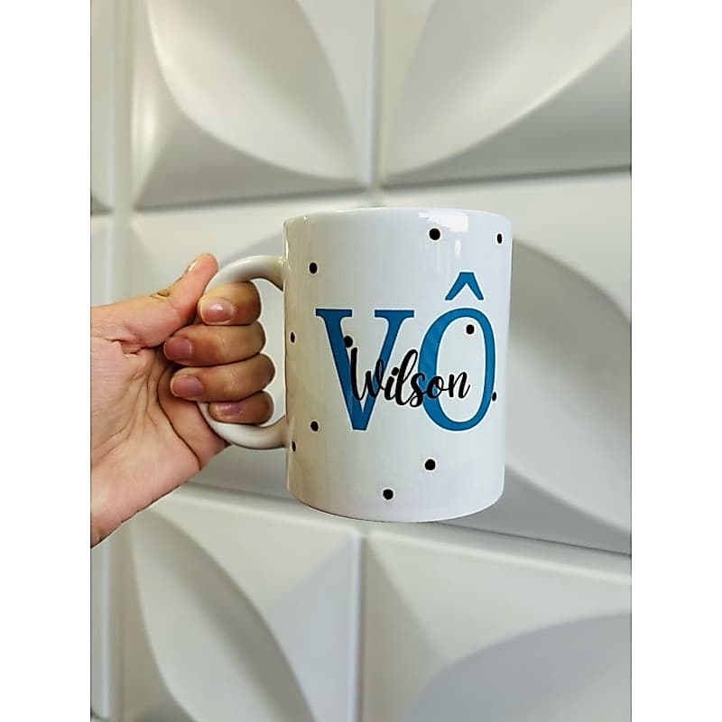 Caneca Personalizada Dia Dos Avós - Presente Criativo Com Foto