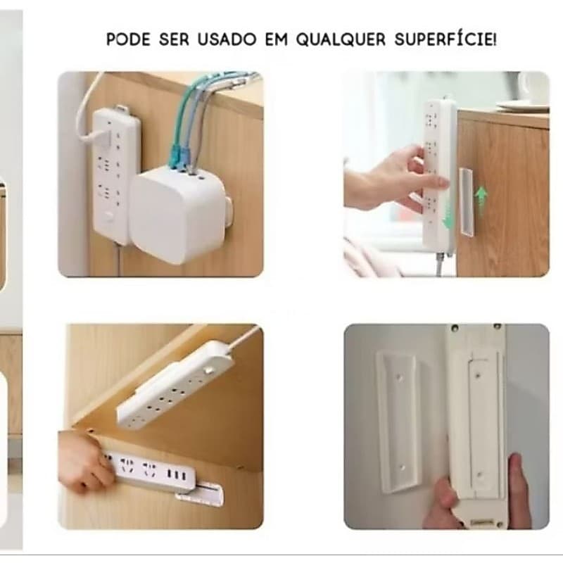 Suporte deslizante para fixação de extensão ,Roteador ,controles e Porta objetos em geral