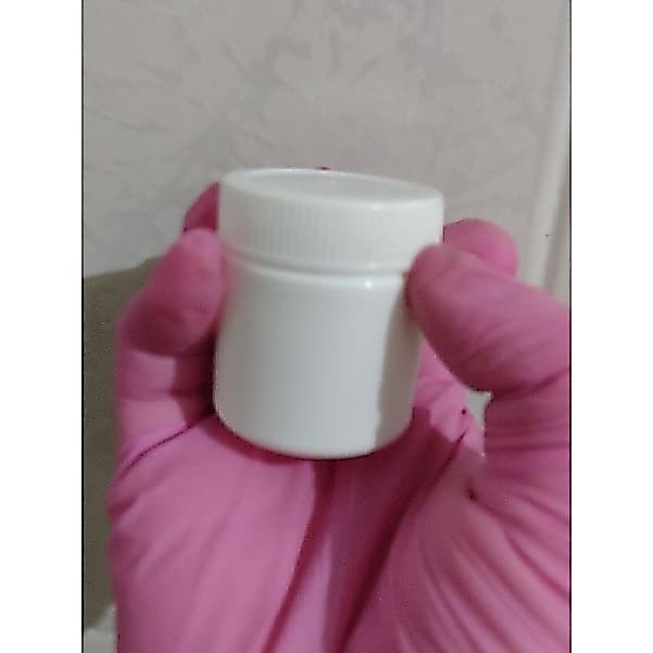 10 Potes leitoso com tampa 30g para creme