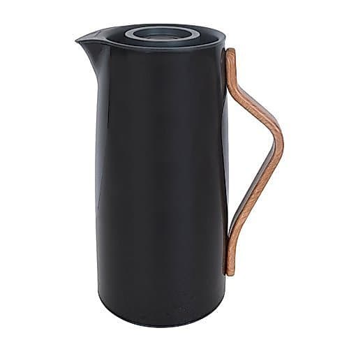 Garrafa Termica Isolamento Termico 1 Litro Design Elegante Preta Bebidas