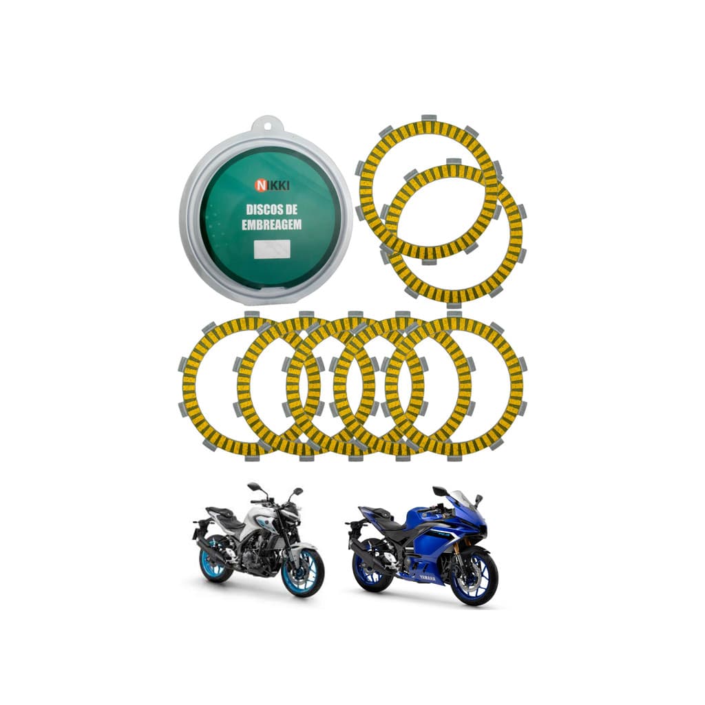 Disco De Embreagem Para Yamaha MT 03 2016-2024 R3 2015-2024