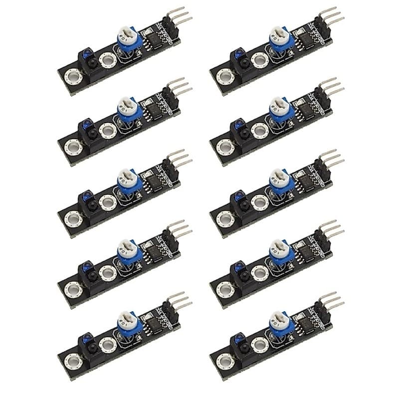 10PCSKY 033 TCRT500 Módulo Detecção Linha Para Robótica