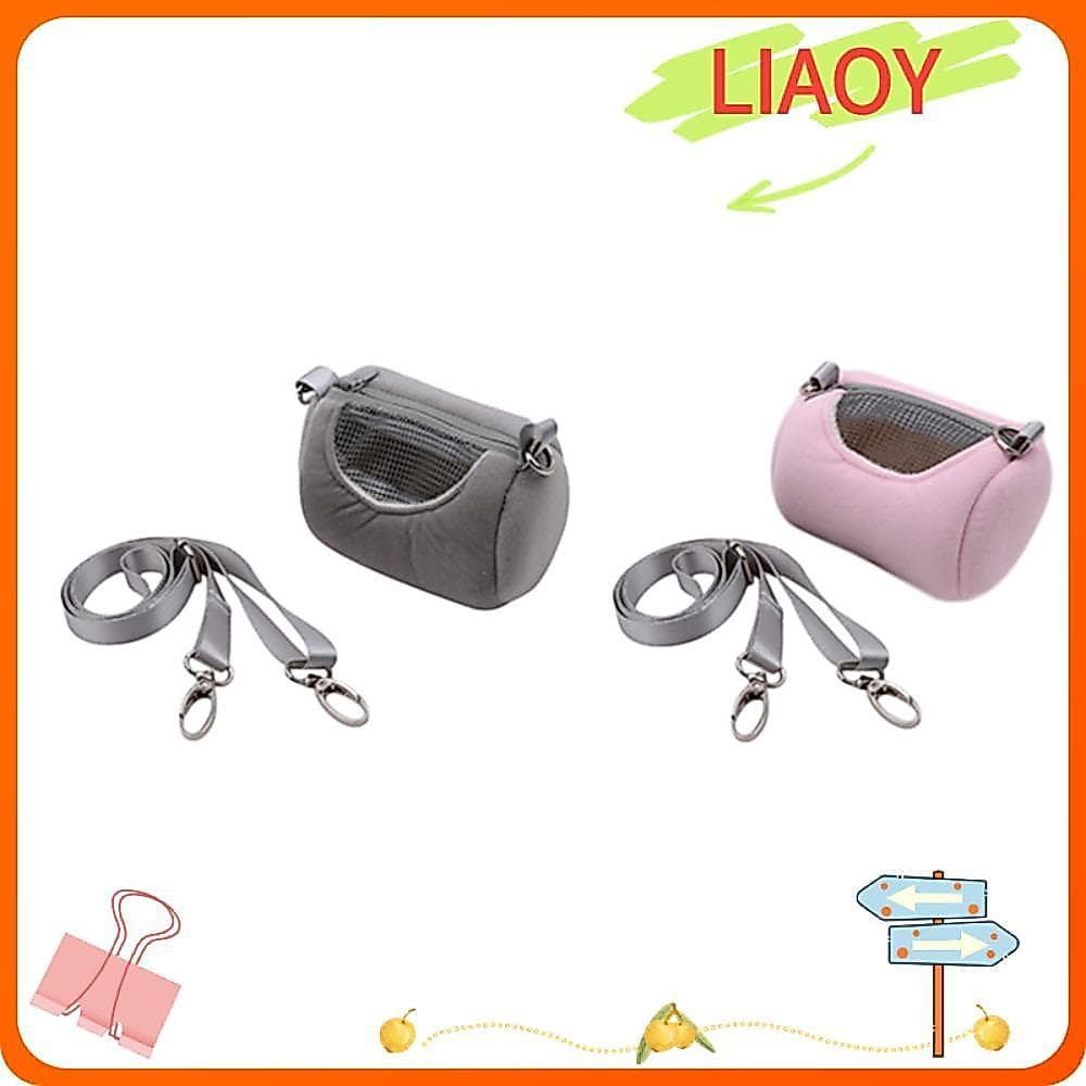 LIAOYING 1 PCS Hamster Carrier-Bolsa Portátil Cobaia Alça De Ombro Ao Ar Livre