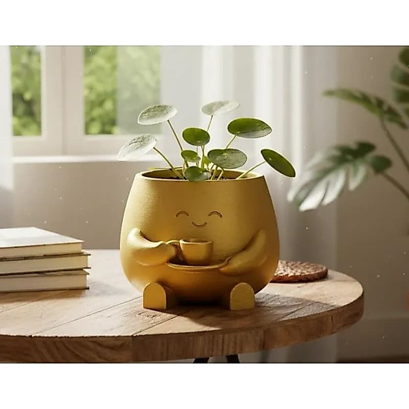 Vaso Decorativo Criativo para Plantas  para Suculentas e Plantas Decoração Moderna para Cachepot Fofo