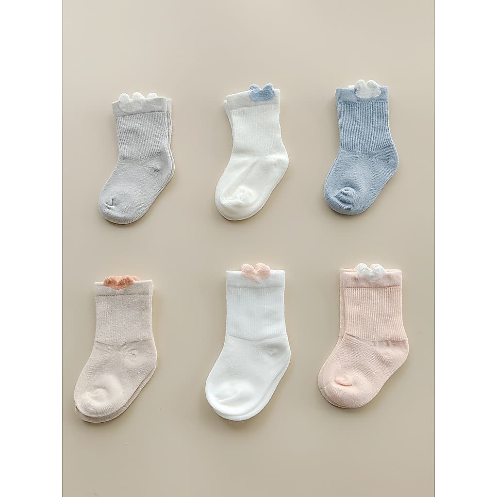 Masculino feminino bebê primavera outono verão meias de algodão puro curto tubo meias boca solta meias desossadas bebê c