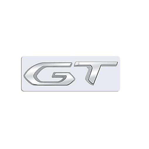 Emblema Logo Gt Peugeot 208 GT 2008 GT  3008 GT - Prata