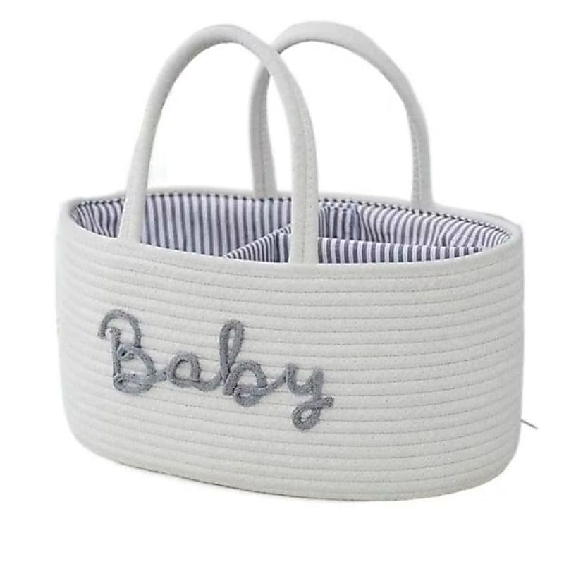 Bolsa Maternidade De Bebê Organizadora de Fraldas Cesta Cesto quarto