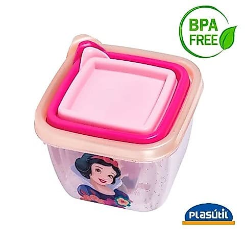 CONJUNTO DE POTES CONECT PRINCESAS - PLASUTIL