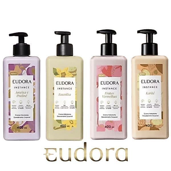Creme Hidratante Desodorante Corporal Eudora Instance 400ml