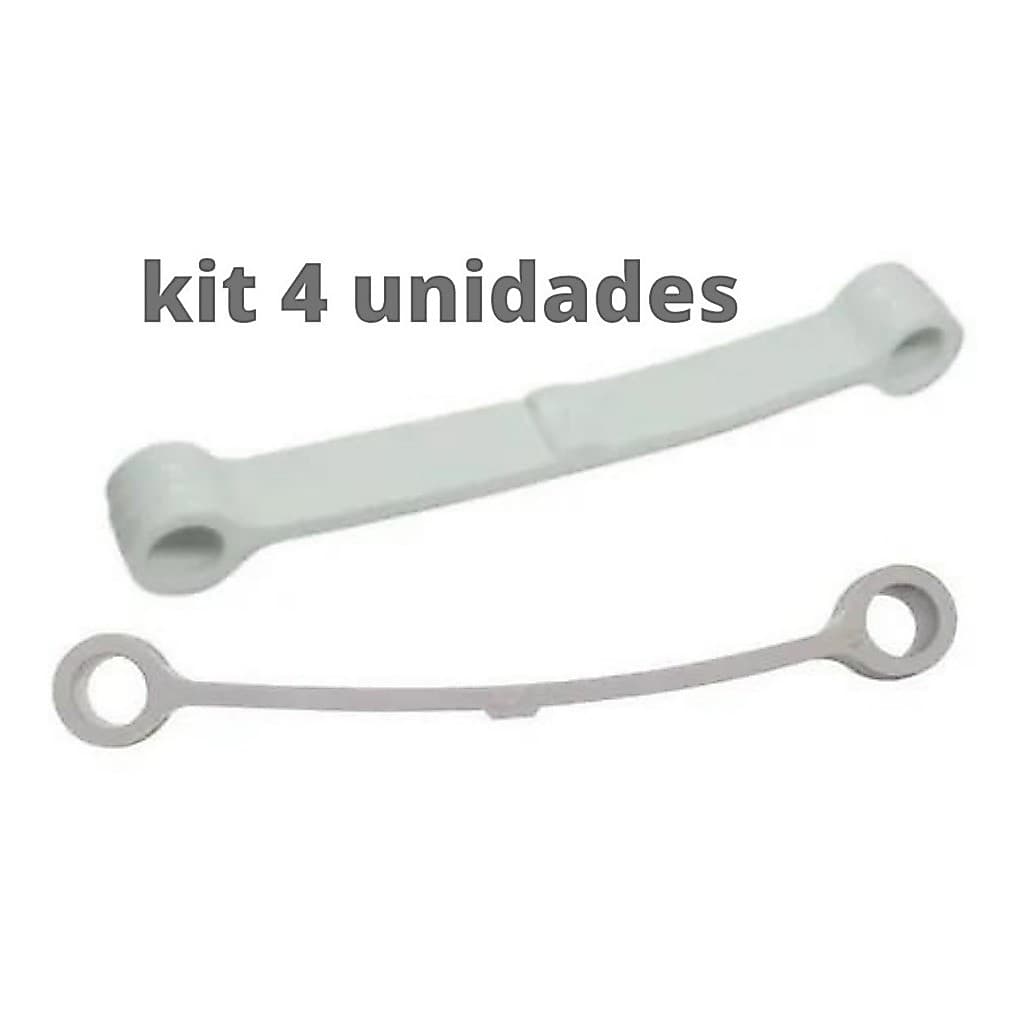 Kit 4 Tirantes Para Lavadora Brastemp Ative 11kg Máquinas De Lavar