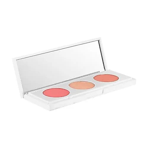 Paleta Sunset Trio Blush e Iluminador Attractive Colors Pool Party 12g Com Espelho - Água De Cheiro