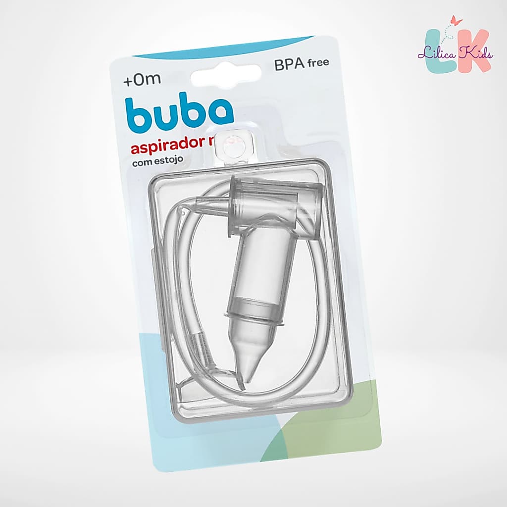 Aspirador Nasal de Sucção com Estojo para Bebe - Buba