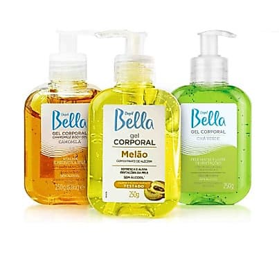 Gel Corporal Pos Depilacao Depil Bella (100 ou 250g)