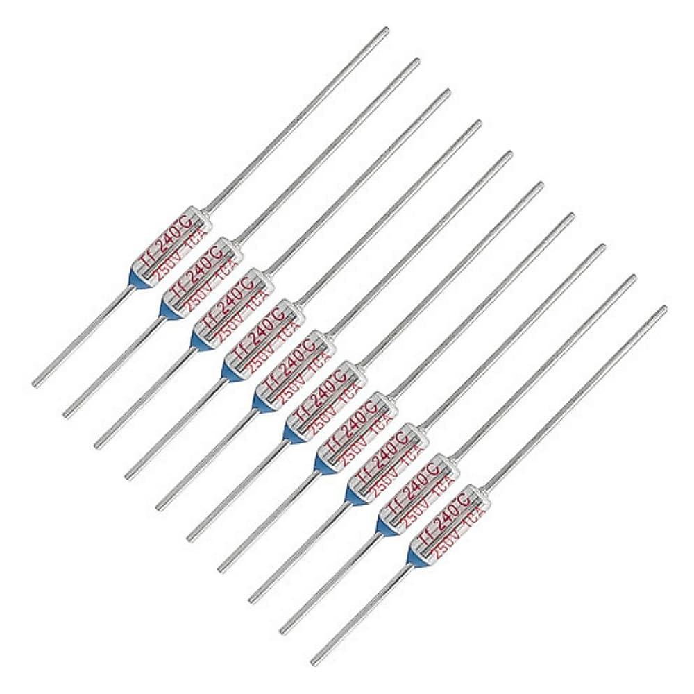 10x Fusível Térmico 10a 260° 260 Graus 110v 127v 220v 250v