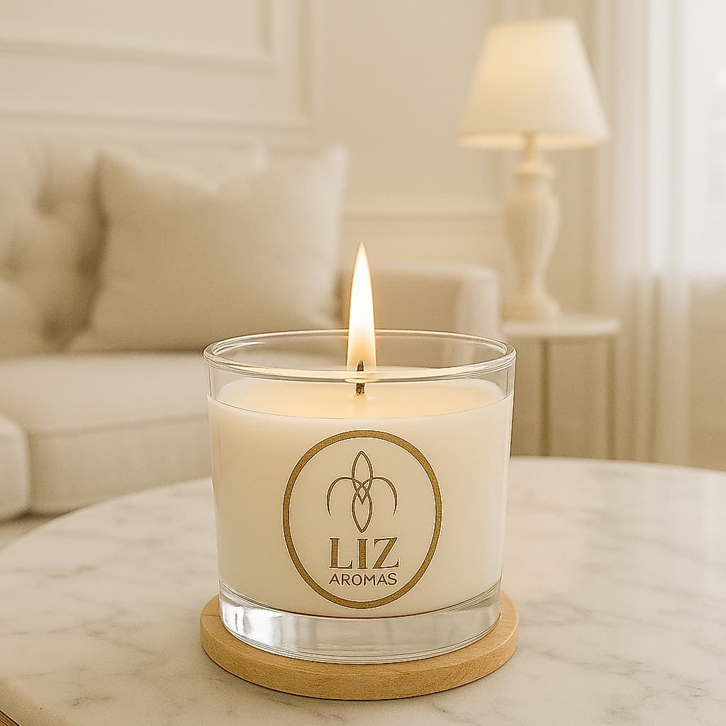 Vela aromática Artesanal perfumada  PREMIUM 100g Liz Aromas