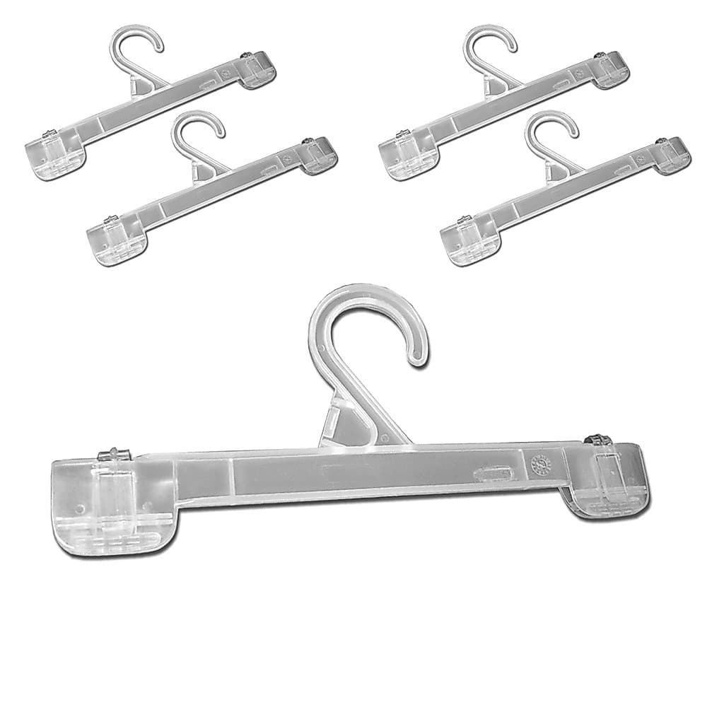 Cabide com Presilhas Tamanho Médio 25cm Kit 12 Unidades