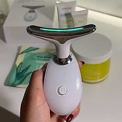 Massageador Pescoço Premium Compacto com Aquecimento USB Portátil3 Intensidades Profissional Pescoço