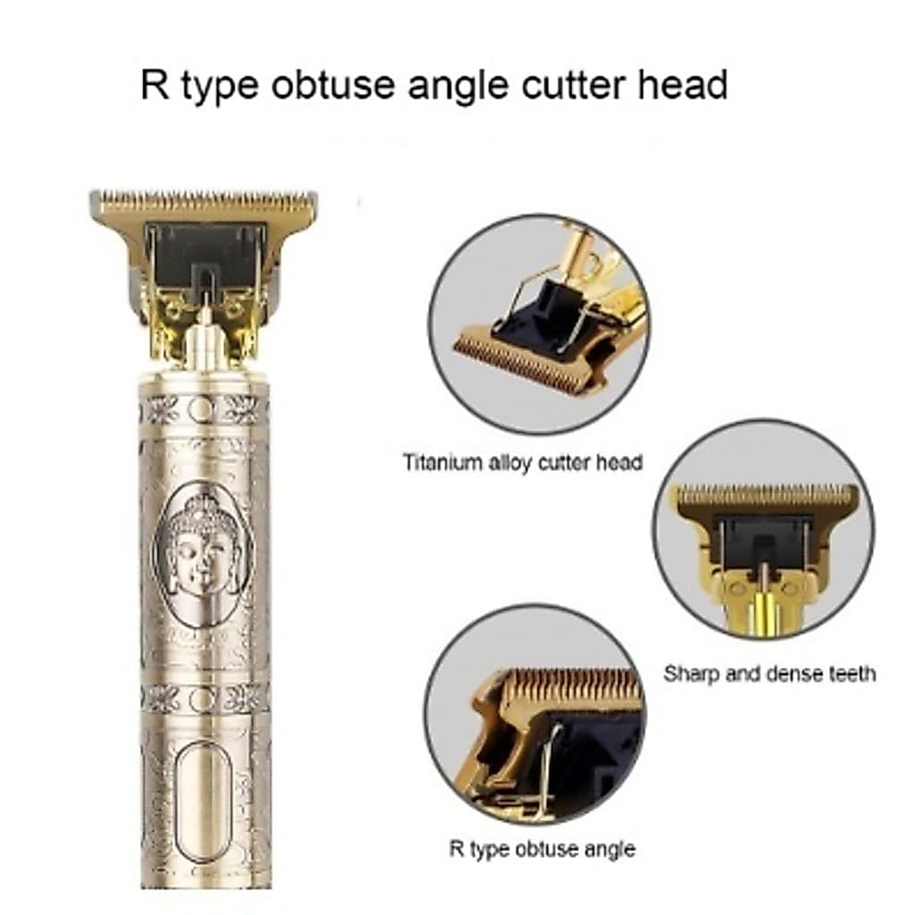 Maquina de Barbear cortar cabelo Sem Fio Portátil Aparador Profissional barbeador acabamento