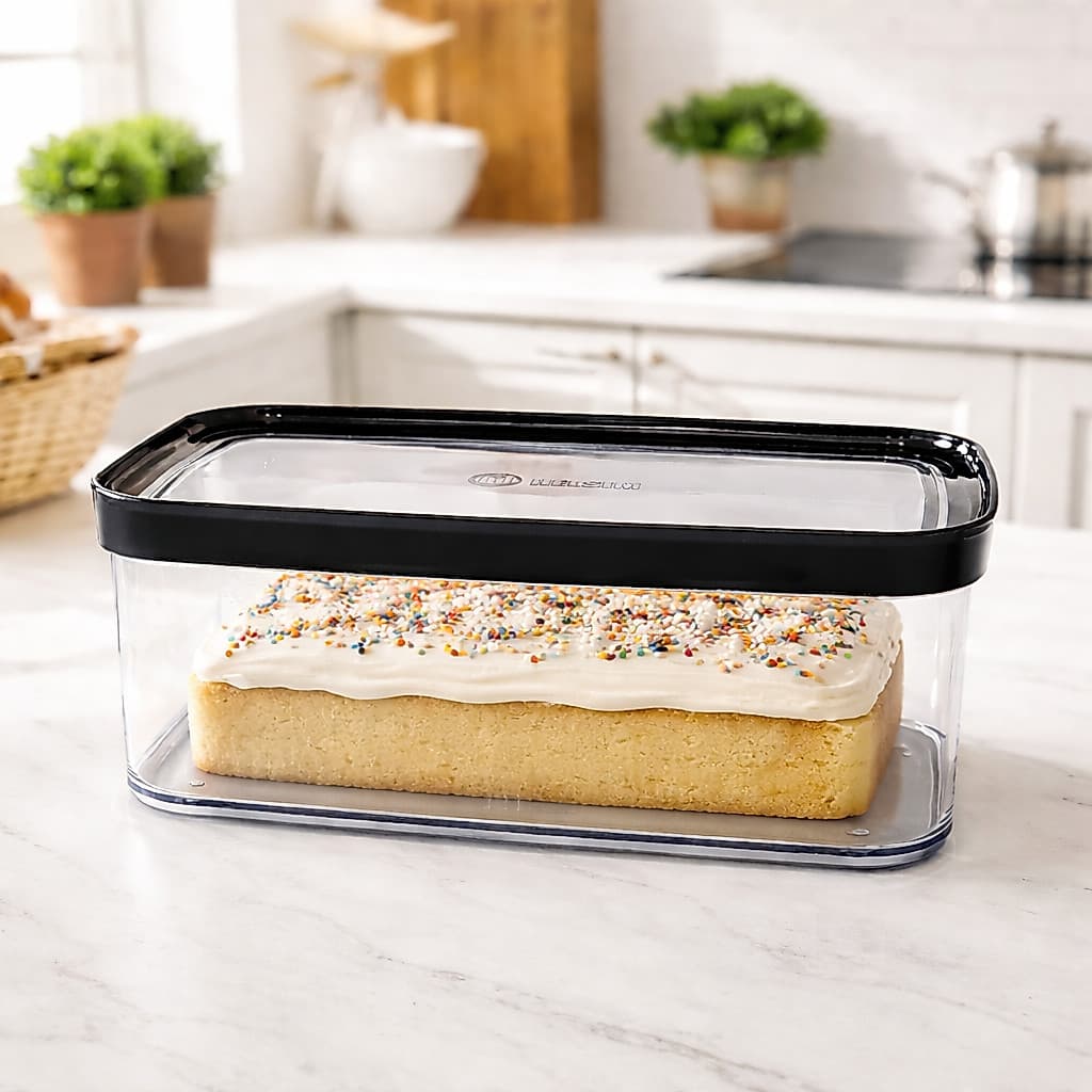 Pote Hermético para Bolo de Forma 1.5L Helsim
